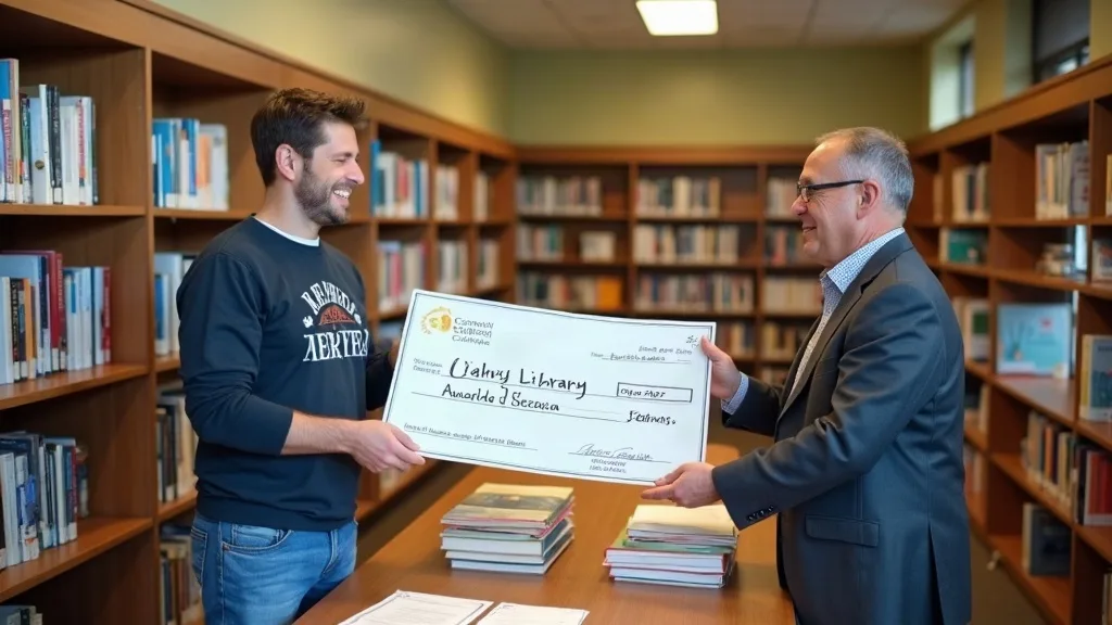 Editorial illustration for: Two Lewis County libraries receive $50 awards